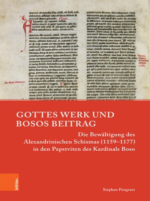 cover image of Gottes Werk und Bosos Beitrag